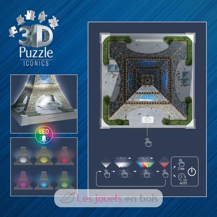 Illuminated Eiffel Tower 3D Puzzle 216 pcs RAV12008024 Ravensburger 5