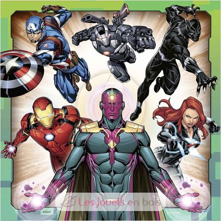 Puzzle Avengers 3x49 pcs RAV-08040 Ravensburger 4