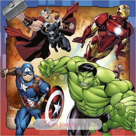 Puzzle Avengers 3x49 pcs RAV-08040 Ravensburger 3