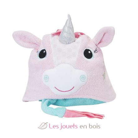 Kids Hooded towel Allie the alicorn ZOO-122-001-012 Zoocchini 11