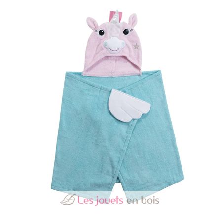 Kids Hooded towel Allie the alicorn ZOO-122-001-012 Zoocchini 9