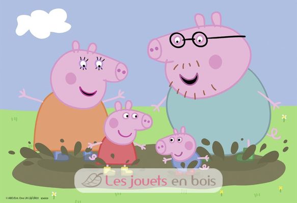 Puzzle The Peppa Pig family 2x24pcs RAV-09082 Ravensburger 3