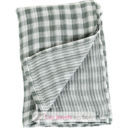 Maxi Reversible swaddle - Grey LLJ-121-003-003 Lulujo 1