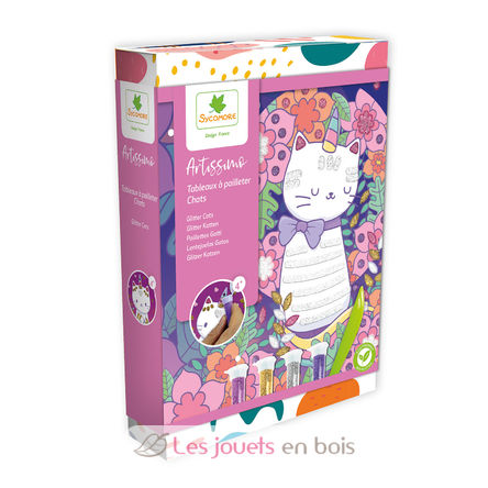 10 Glitter Cats SYCREA037 Sycomore 1