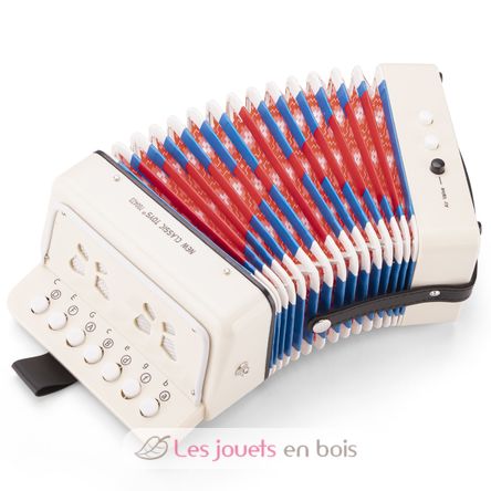 Accordion white NCT10054 New Classic Toys 1