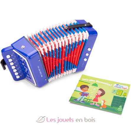 Accordion blue NCT10056 New Classic Toys 2