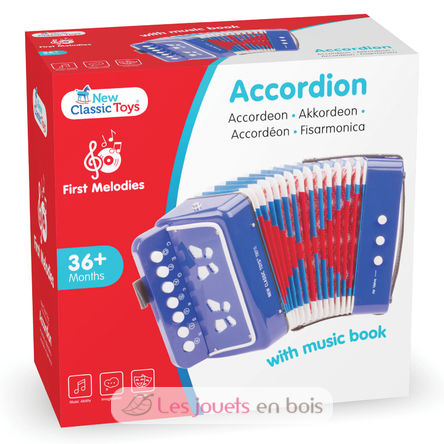 Accordion blue NCT10056 New Classic Toys 4