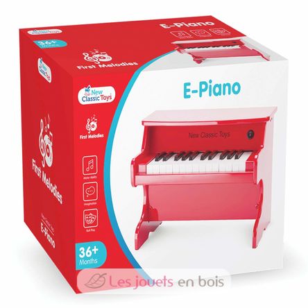 Red Electronic Piano - 25 keys NCT10160 New Classic Toys 3