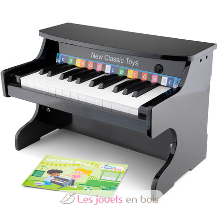 Black Electronic Piano - 25 keys NCT10161 New Classic Toys 1