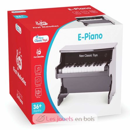 Black Electronic Piano - 25 keys NCT10161 New Classic Toys 3