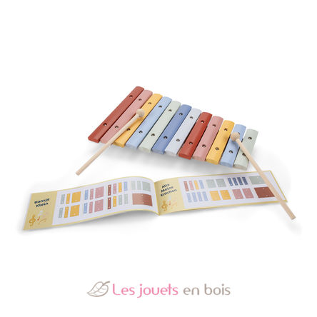 Wooden xylophone 12 tones NCT10237 New Classic Toys 2