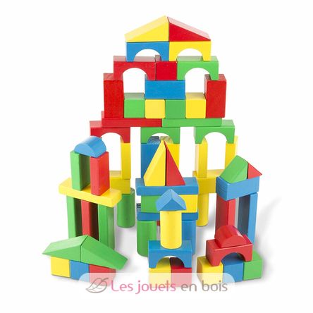 100 Piece Wood Blocks Set MD10481 Melissa & Doug 1