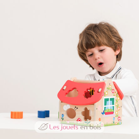Shape sorter house NCT10563 New Classic Toys 4
