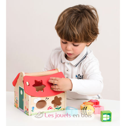Shape sorter house NCT10563 New Classic Toys 5
