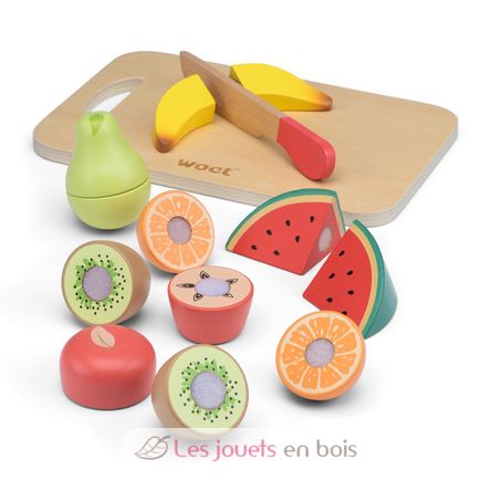 Cutting set - fruits NCT10579 New Classic Toys 3