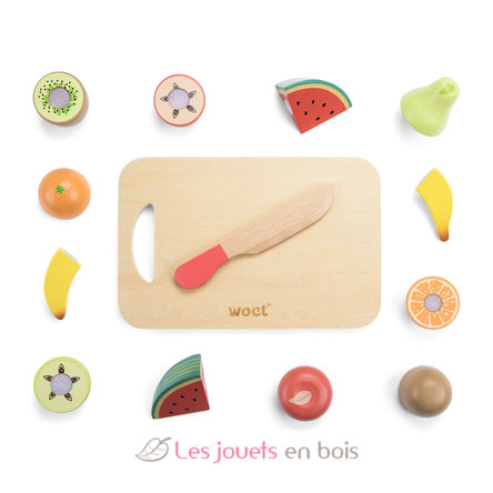 Cutting set - fruits NCT10579 New Classic Toys 4