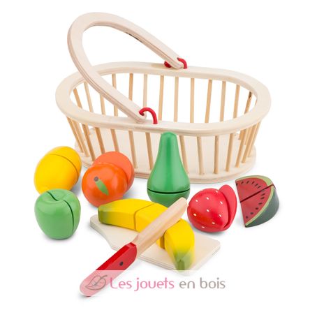 Cutting fruit basket NCT10588 New Classic Toys 3