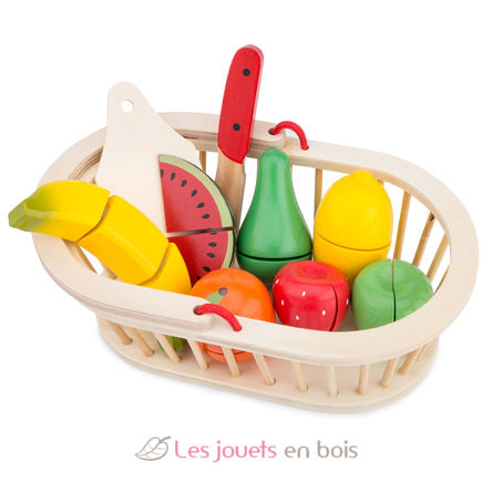 Cutting fruit basket NCT10588 New Classic Toys 1
