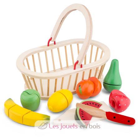 Cutting fruit basket NCT10588 New Classic Toys 2