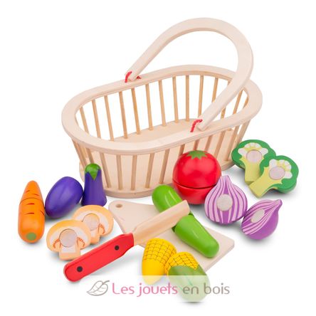 Cutting vegetable basket NCT10589 New Classic Toys 3