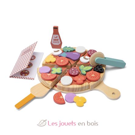 Pizza play food set NCT10616 New Classic Toys 1