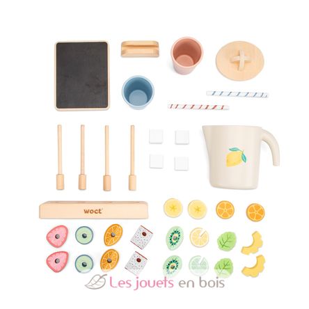 Summer party play food set NCT10712 New Classic Toys 3