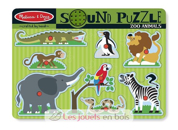 Zoo Animals Sound Puzzle MD-10727 Melissa & Doug 1