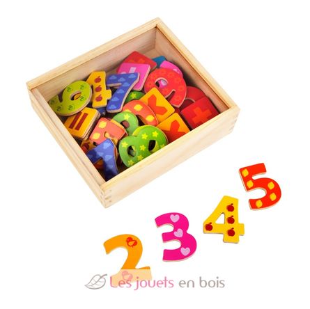 Colourful Magnetic Numbers LE10731 Small foot company 2