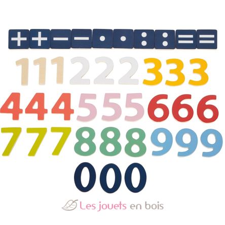 Colourful Magnetic Numbers LE10731 Small Foot company 3