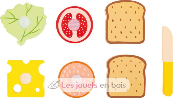 Cut bread time LE10889 Small foot company 4