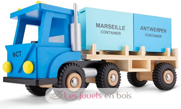 Truck with 2 containers NCT-10910 New Classic Toys 3