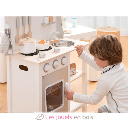 Kitchenette Bon Appétit - white/silver NCT11053 New Classic Toys 8