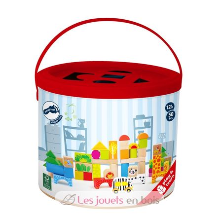 Wooden Blocks Zoo LE11054 Small foot company 3