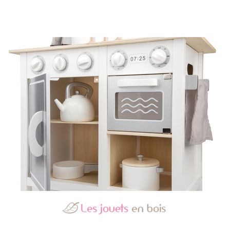 Kitchenette Deluxe Bon Appétit - white/silver NCT11061 New Classic Toys 3