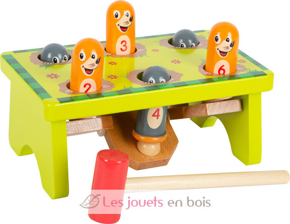 Pop goes the mole Hammering Game LE11162 Small foot company 6