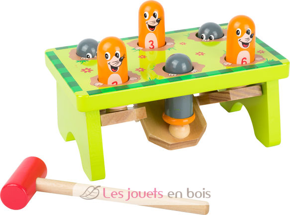 Pop goes the mole Hammering Game LE11162 Small foot company 4