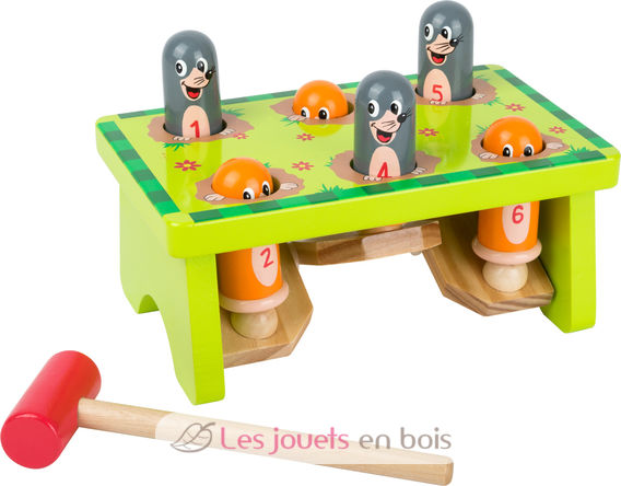 Pop goes the mole Hammering Game LE11162 Small foot company 3