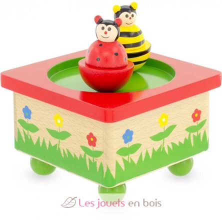Music box Bee and ladybug UL1128 Ulysse 1