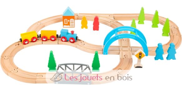 Big Journey Wooden Toy Train LE11491 Small foot company 1