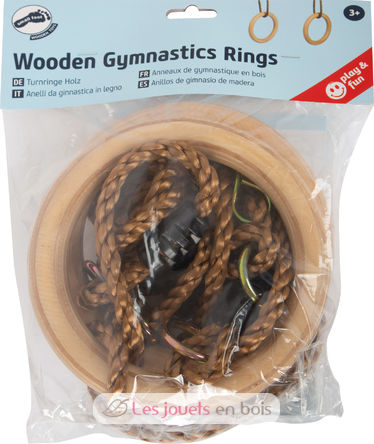 Wooden Gymnastics Ring LE11592 Small foot company 4