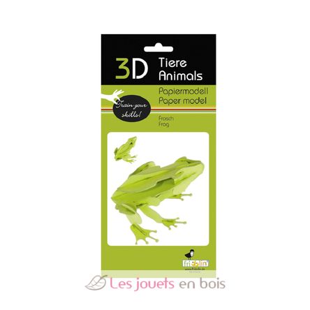 3D Paper model - Frog FR-11609 Fridolin 4