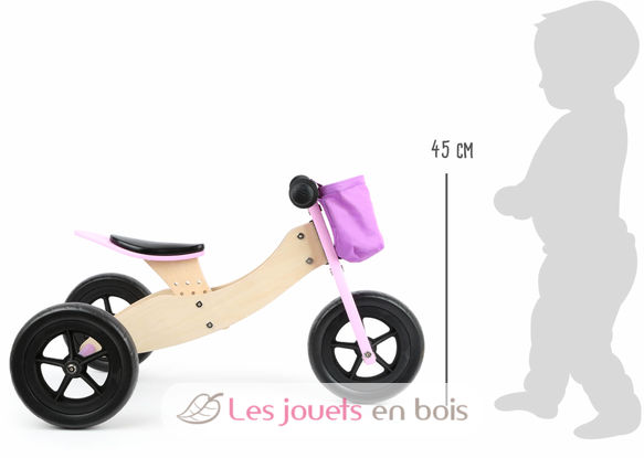 Training Tricycle Maxi 2-in-1 pink LE11611 Small foot company 4