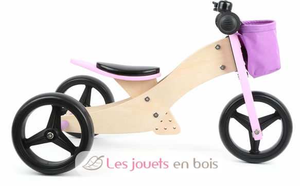 Training Tricycle 2-in-1 pink LE11612 Small foot company 2