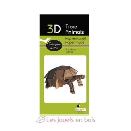 3D Paper model - Tortoise FR-11625 Fridolin 2