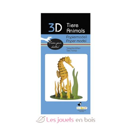 3D Paper model - Sea Horse FR-11627 Fridolin 2