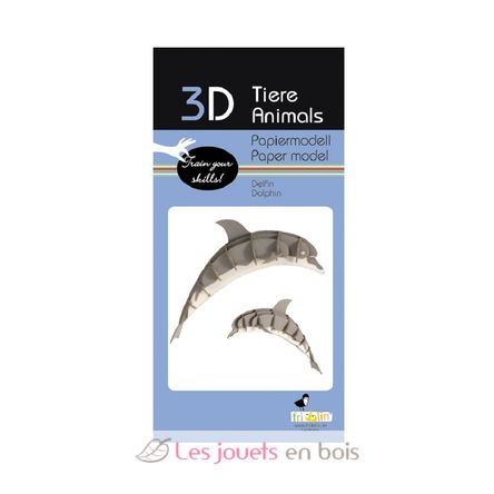 3D Paper model - Dolphin FR-11632 Fridolin 3