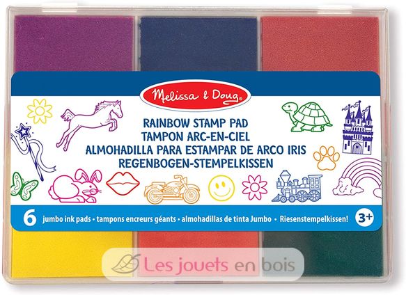 Rainbow stamp pad M&D11637-3944 Melissa & Doug 1