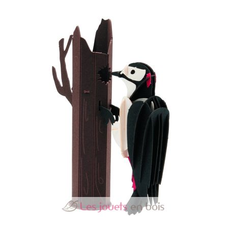 3D Paper model - woodpecker FRI-11687 Fridolin 1