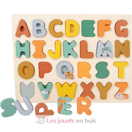 ABC Puzzle Safari LE11703 Small foot company 1