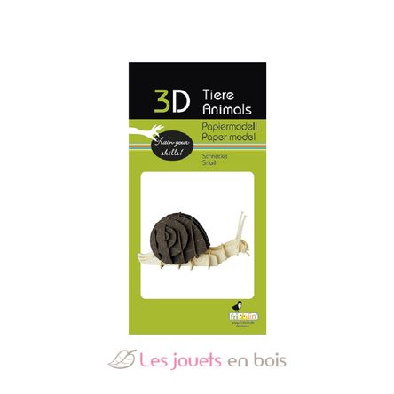 3D Paper model - Snail FR-11722 Fridolin 2